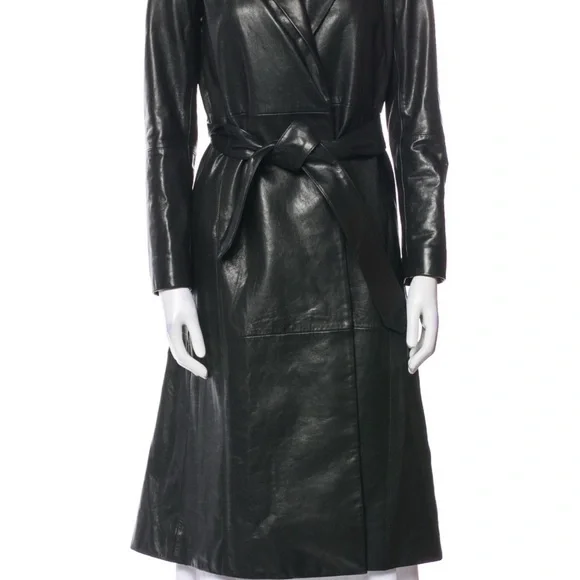 Alice+Olivia goat leather coat XS like new - Picture 9 of 9